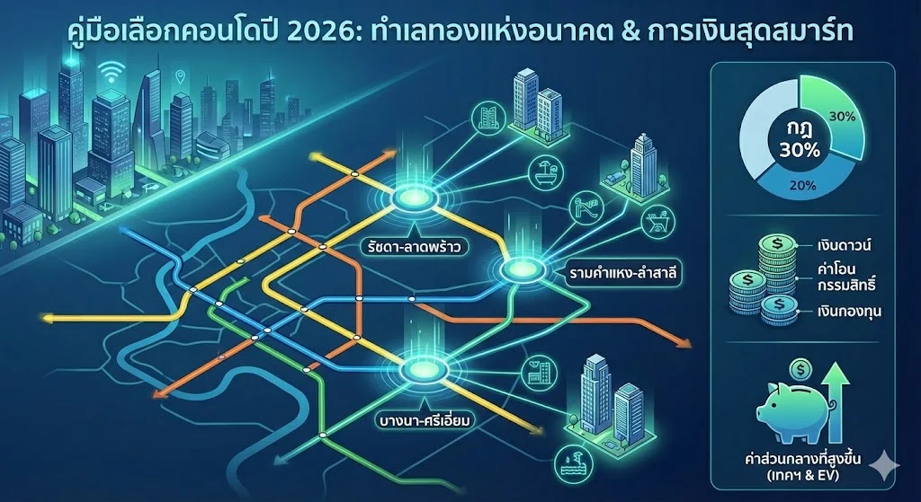 เจาะลึกทำเลทองปี 2026 และบันทึกช่วยจำเรื่องการเงิน